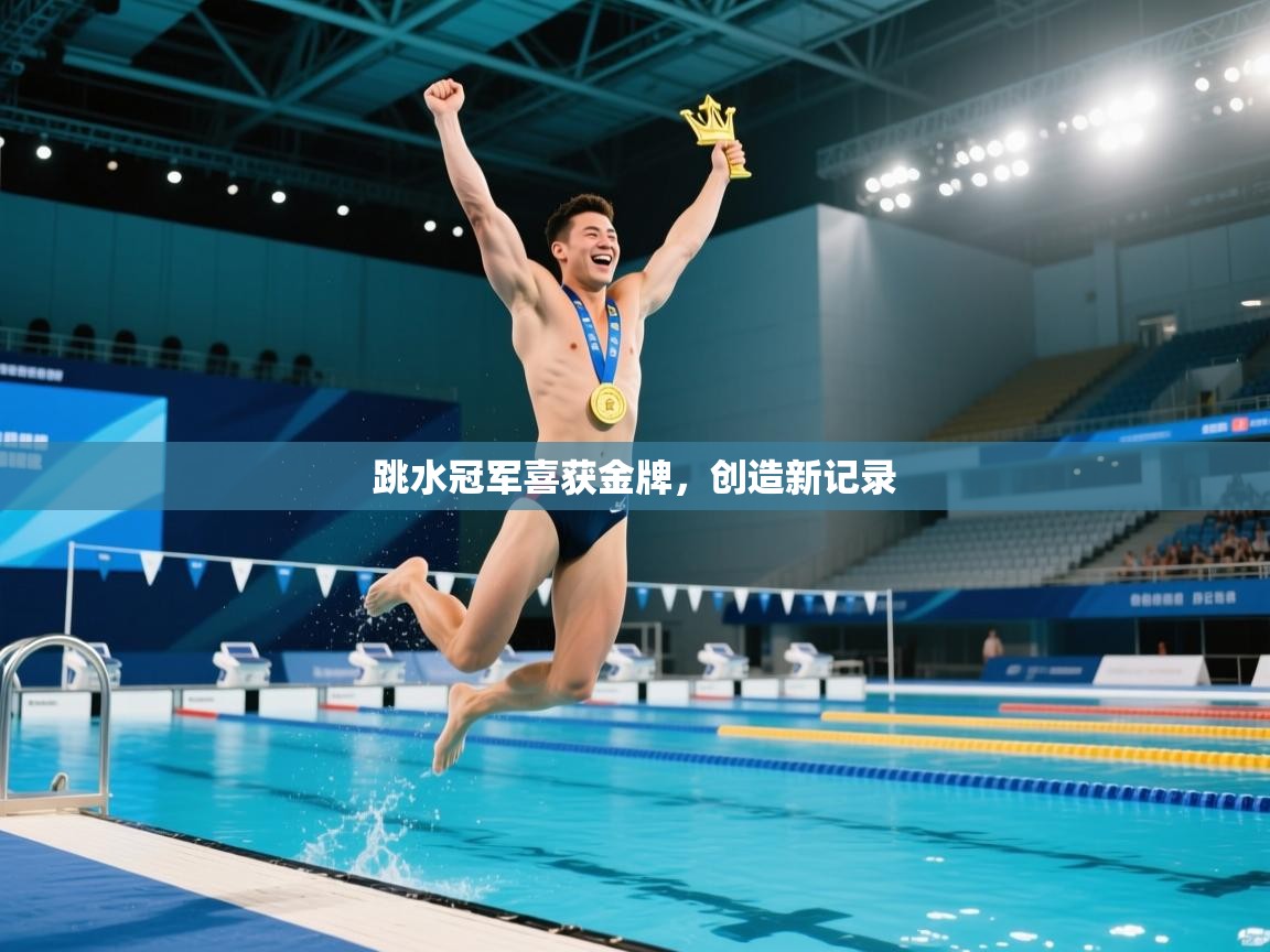 跳水冠军喜获金牌，创造新记录  第1张